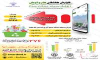 اینفوگرافی/ گزارش هفتگی طرح تپش (تفکیک پسماند خشک از مبدا)